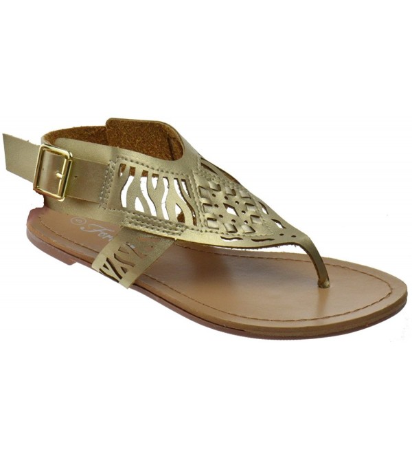 Maliposa Womens Laser Gladiator Sandal