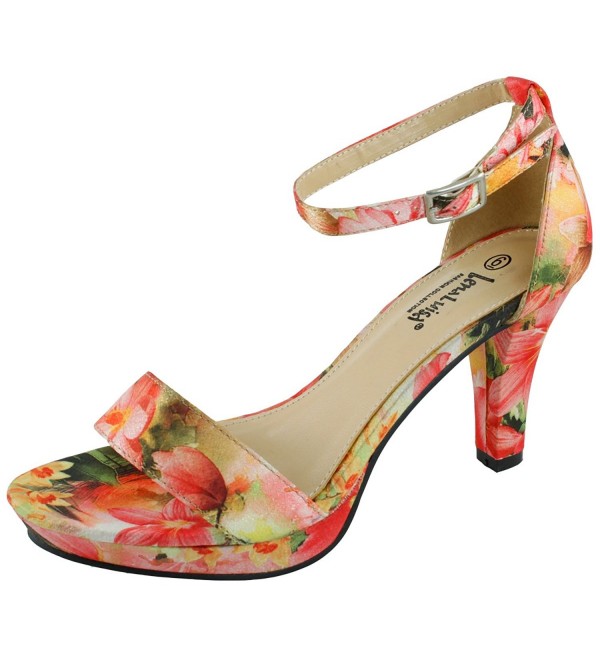 LenaLuisa DSW 91 Floral Platform Heel