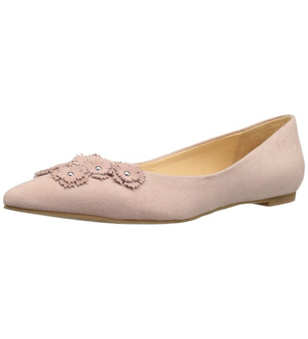 Women's Marlow Pointed Toe Flat - Blush - C712L2K02EH