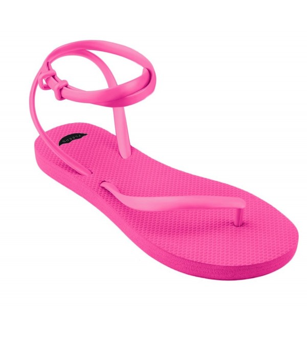 FLEEPS Womens Super Pink Sandals
