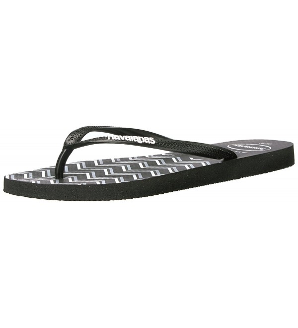 Havaianas Womens Sandal Black White