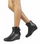 DREAM PAIRS Womens Black Booties