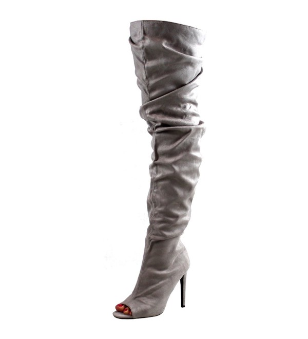 Womens Fitted Stiletto Slouch Fashion