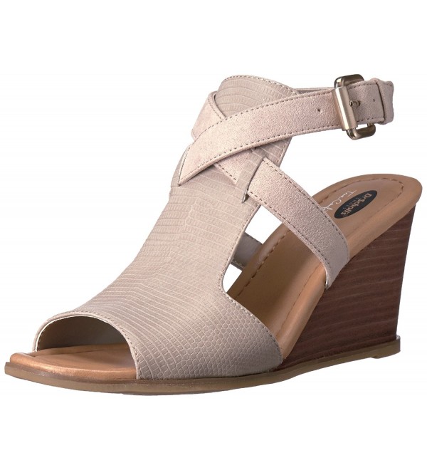 Dr Scholls Womens Platform Microfiber