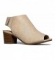 J Adams Peep Toe Bootie