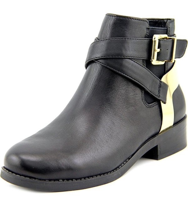 BCBGeneration Womens Leather Booties Harness