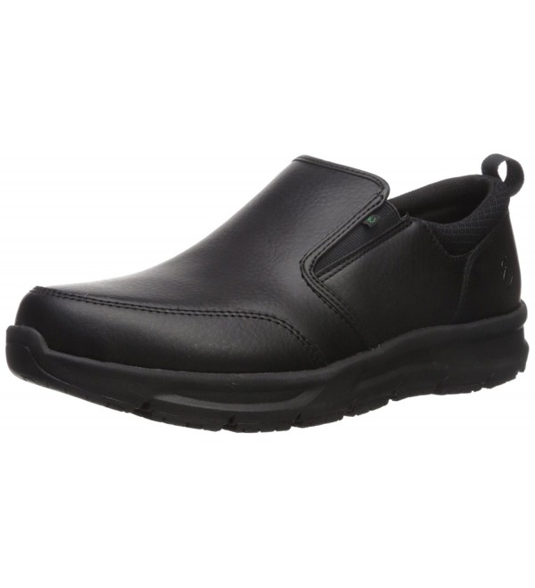 Men's Quarter Slip-on Food Service Shoe - Black - CU184YO3UMY