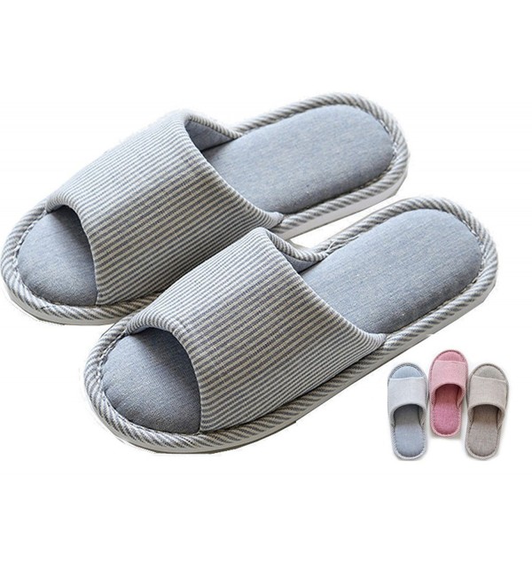 Lijeer Slippers Open Toes Striped US7 5 8