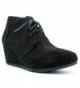 CITY CLASSIFIED Womens Wedges Black