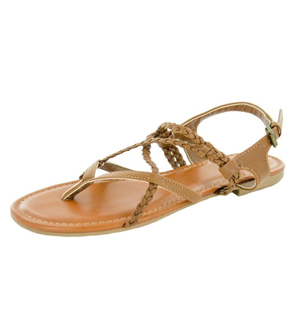 MIA Dannie Womens Sandal Luggage