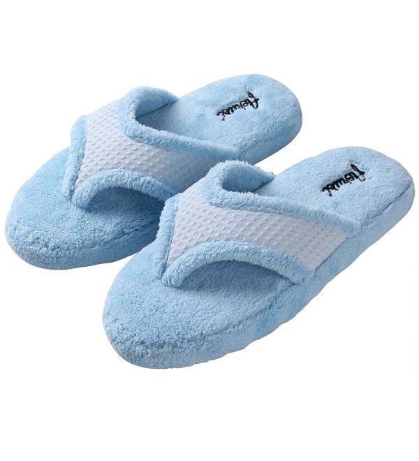 Aerusi Womens Microfiber Relaxation Slippers