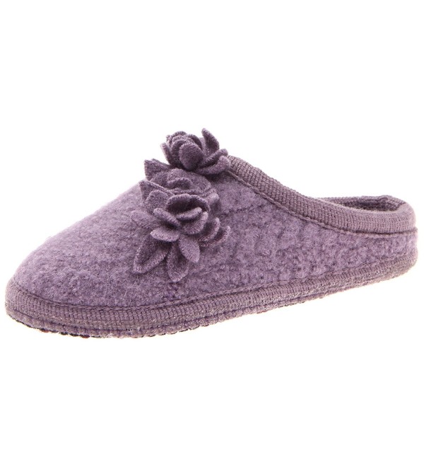 haflinger charisma flower slippers