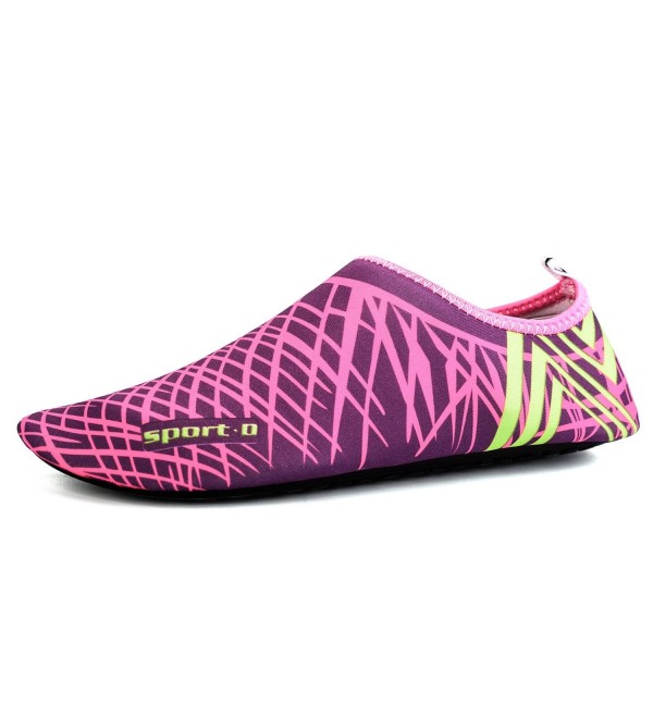 Unisex Swimming Shoes Barefoot Quick-Dry Water Shoes TZT-SS999 - Pink ...