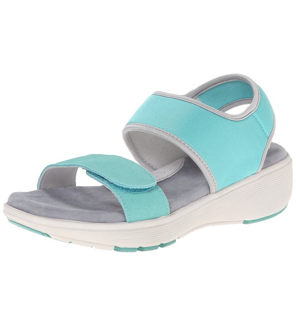 Softwalk Womens Elements Sandal Turquoise