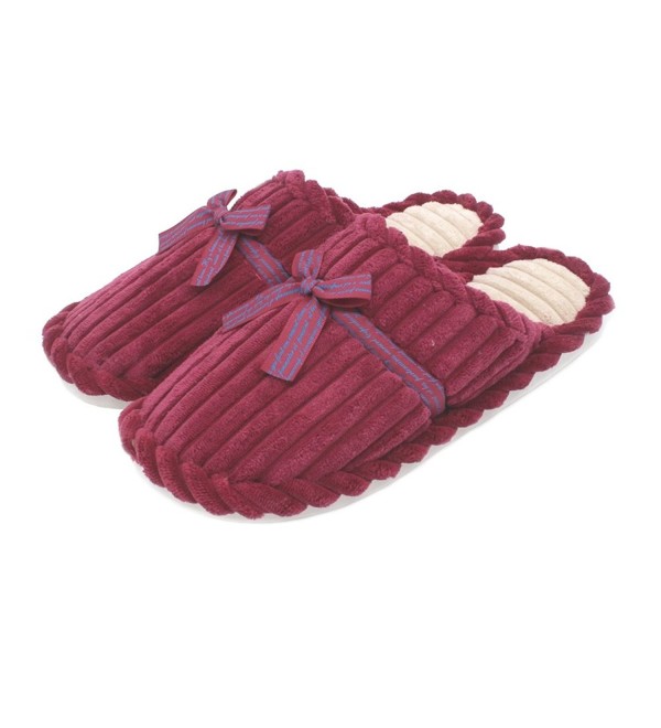 changbubu Womens Bowknot Slippers Anti slip