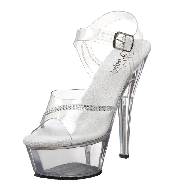 Pleaser Womens Kiss 208R Platform Sandal