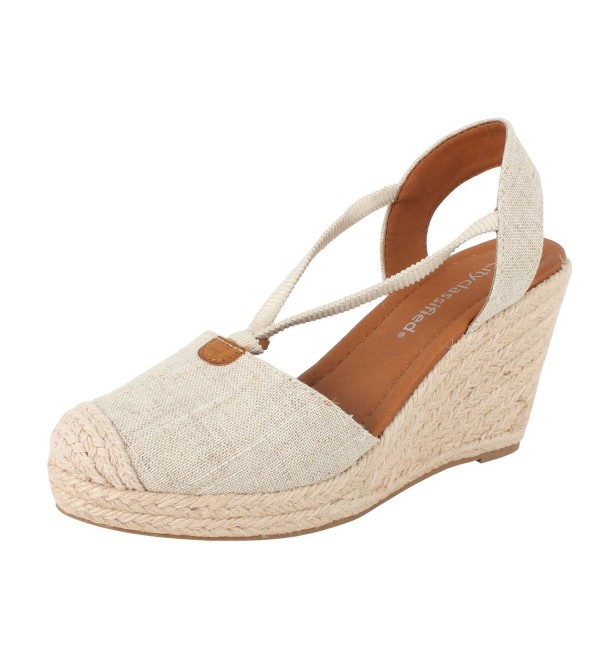 City Classified Womens Espadrille Sandal