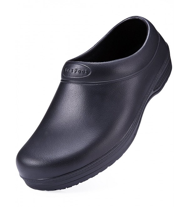 black non slip resistant shoes