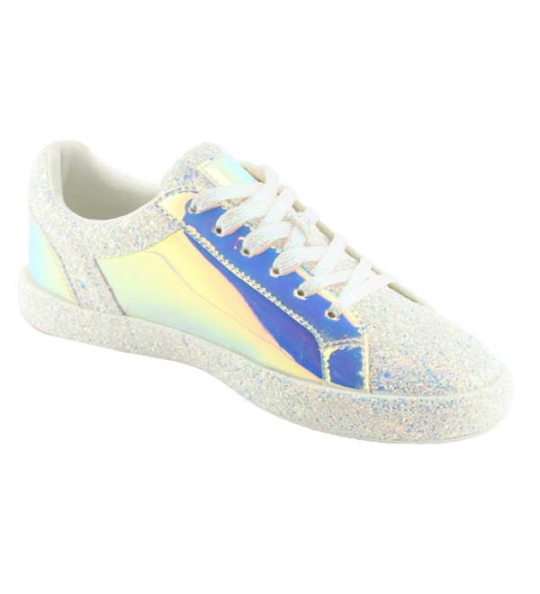 Sneaker Fashion Glitter Metallic Sparkle