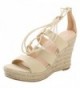 Alexis Leroy Gladiator Espadrille Platform