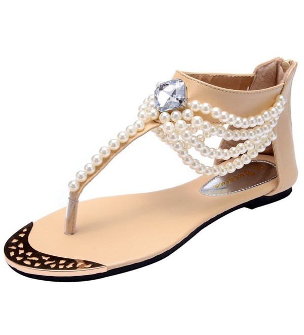 Odema Summer Bohemian Rhinestone Sandals