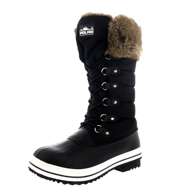 Womens Nylon Warm Winter Boots