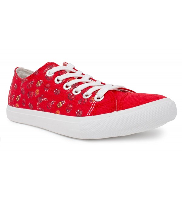 Ladybug Sneakers Trainer Canvas Tennis