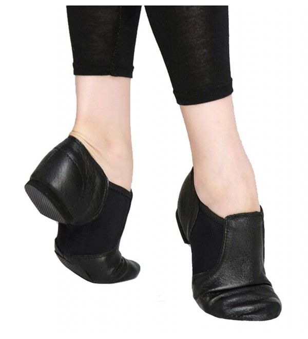 black jazz dance boots