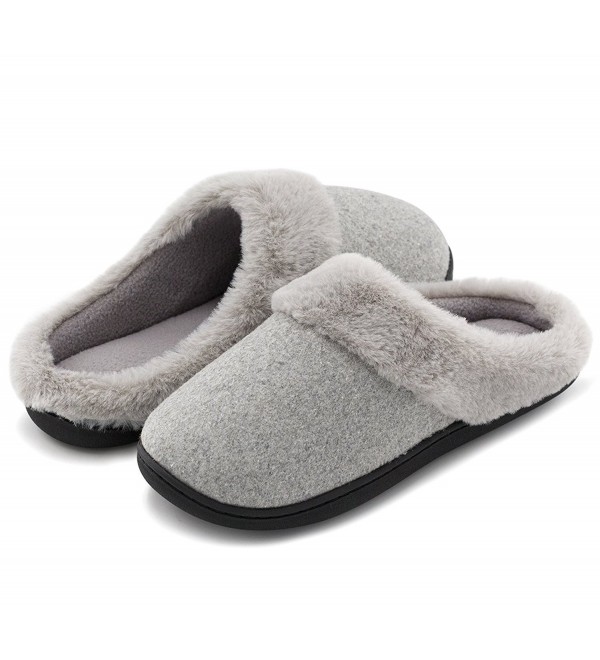 HomeIdeas Womens Anti Slip Slippers Breathable