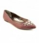 Carlos Falchi Leather Pointed Espadrille