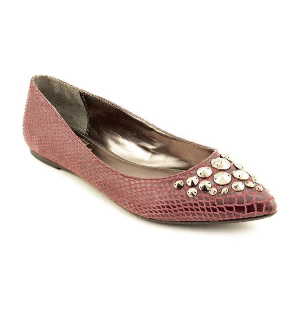 Carlos Falchi Leather Pointed Espadrille