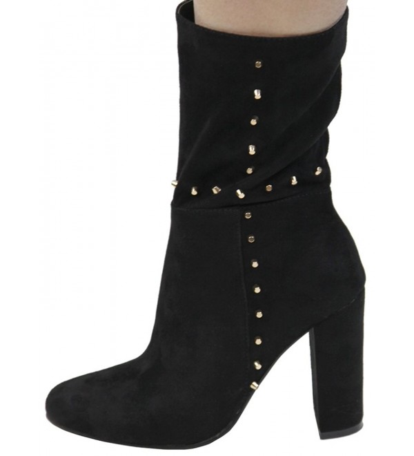 Bella Marie Studded Wrapped Mid Calf