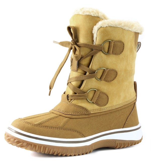 Women's Ankle High Mid Calf Artic Warm Fur Water Resistant Eskimo Snow ...