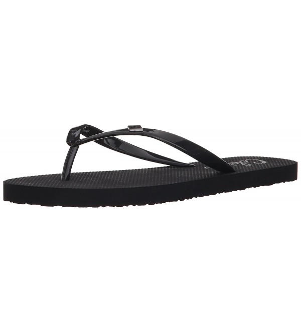 Women's Cozumel Flip-Flop - Black - C21246RD7L3