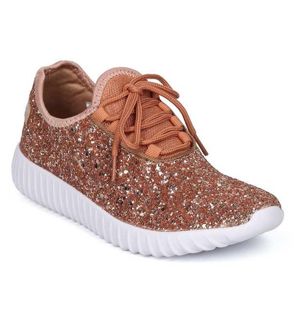 Glitter Fashion Sneakers Versatile Platform