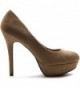 Ollio Womens Stiletto Platform ZM12007