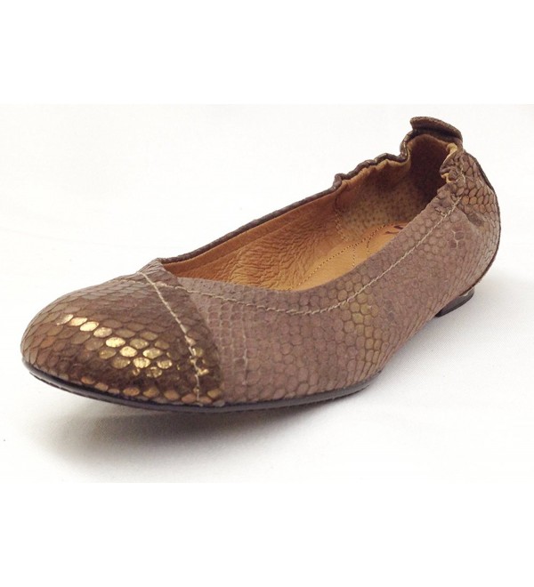 womens bronze flats