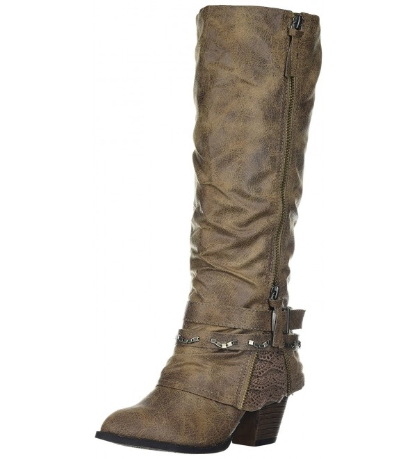 Women's Carrly Engineer Boot - Stone 