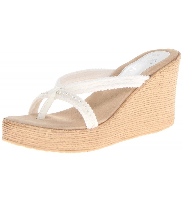 Sbicca Womens Jewel Wedge Sandal