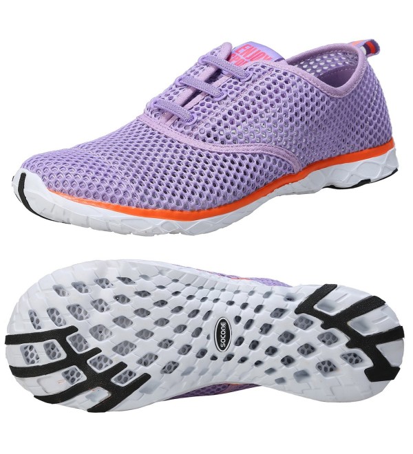 Zhuanglin Womens Water Shoes Purple