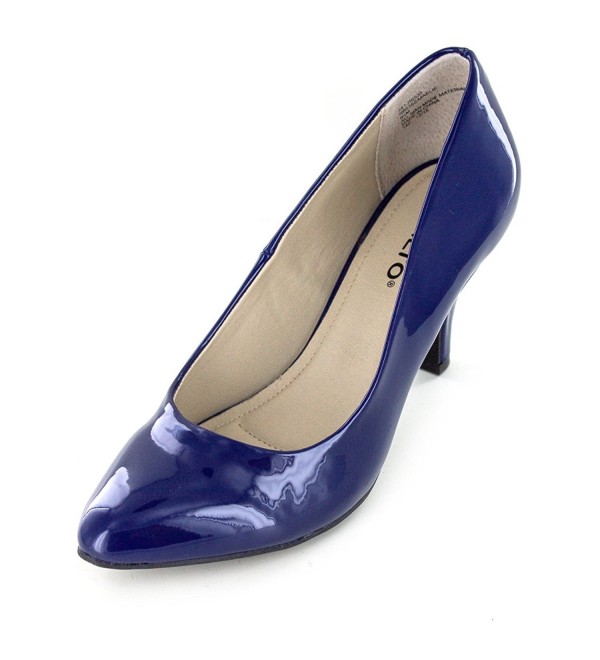 Rialto Maelie Womens Royal Patent