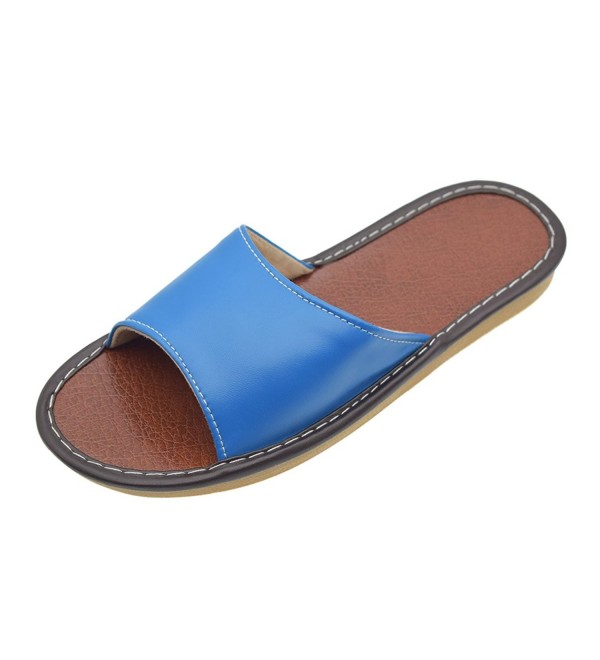 Maylian Casual Womens Leather Slippers