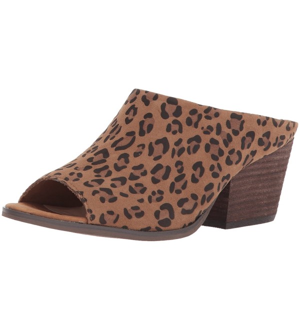 Sbicca Womens Jerome Heeled Leopard