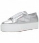 Superga Womens Fashion Sneaker silver