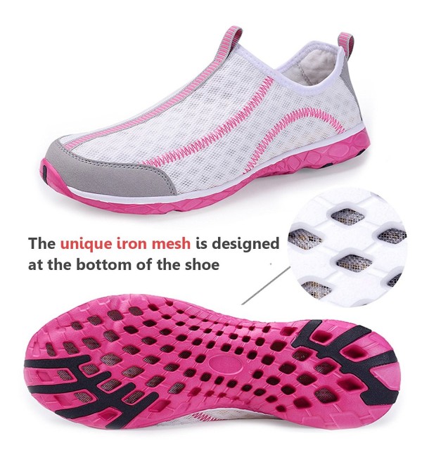 Water Drying Athletic Lightweight Walking - Pink - CI185X0H882