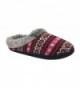 Dearfoams Womens Sweater Knit Slippers