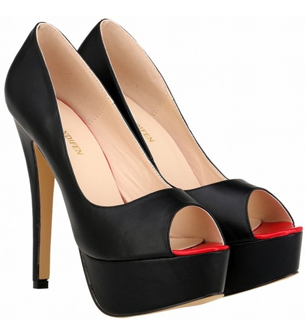 Yinhan Womens Summer Platform Pumps