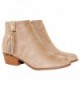Womens Western Inside Stacked Booties