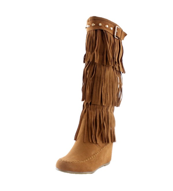 Nature Breeze Bridget 02Hi Tan Suede