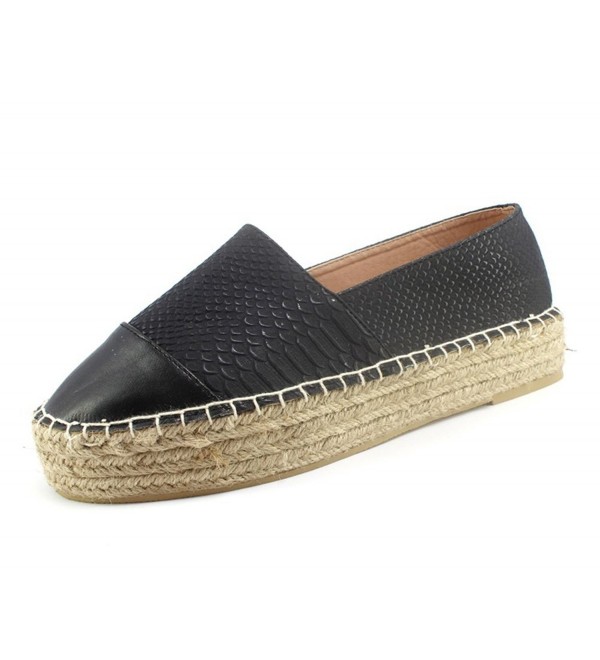 espadrille platform slip on